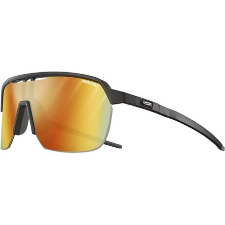 Julbo Frequency Sunglasses Black/Gray/REACTIV 1-3 Light Amplifier, One Size