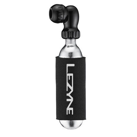 Lezyne Pompe CO2 Twin Speed Drive – Gonfleur En Aluminium Pour Cartouches 16 Et 25 G, Valves Presta/Schrader