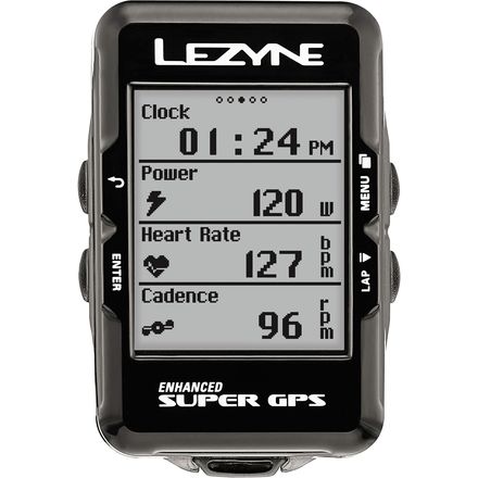 Lezyne Super GPS Bike Computer - Men