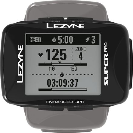 アクセサリー LEZYNE SUPER PRO GPS LEZYNE SUPER PRO GPS BIKE COMPUTER
