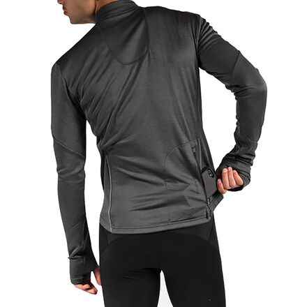 Louis Garneau Rugged Long-Sleeve Jersey - Men's Caramel/Blue, S