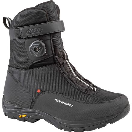 Louis Garneau Klondike M4 Cycling Boots Mens Sz 10.75 Black BOA Louis Garneau Klondike M4 Winter Bike Shoes (Black  main image 2