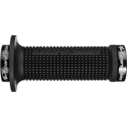 thumbnail image 2 of Lizard Skins Logo Grips (SCLDS100) – Black Single Layer Mountain Bike Grips 2 of 4