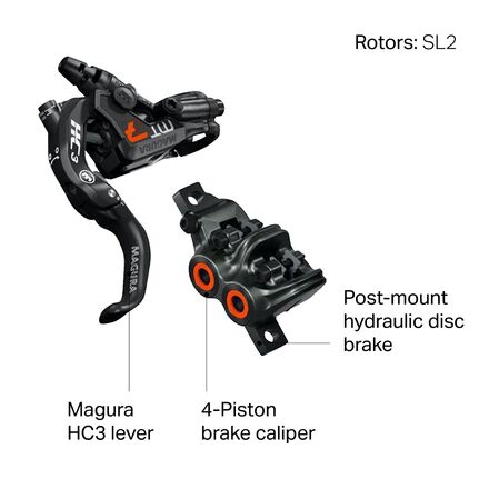 (duuuge)Magura MT7 マスターボディ　HC3レバーブレード duuuge)Magura MT7 マスターボディ HC3レバーブレード Magura