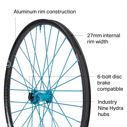Industry Nine Hydra Trail 270 27.5in Boost Wheelset - Components