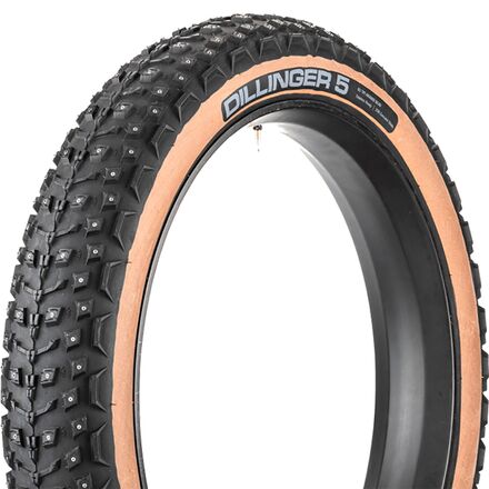 45NRTH Dillinger 5 Studded Fatbike Tubeless Tire - 27.5in - Components