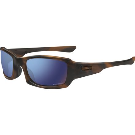 OAKLEY FIVES SQUARED スポーツサングラス Fives Squared® Black Iridium Polarized Lenses, Polished Black