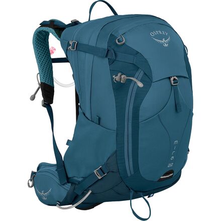 does osprey womens backpacks come in large Kyte 38L Women's Backpacking Backpack, Serenity Blue loading hiking pack Osprey Tempest 22 Women's-Anchor Blue/Atlas