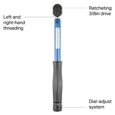 メンテナンス Park Tool TW-6.2 HBT-1 Park Tool TW-6.2 Ratcheting Click-Type Torque Wrench - Dan's Comp