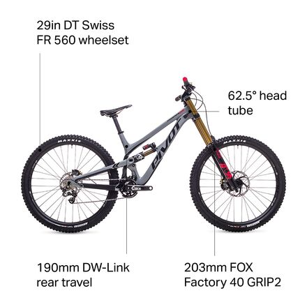 Pivot Phoenix 29 Carbon Saint Mountain Bike - Bikes