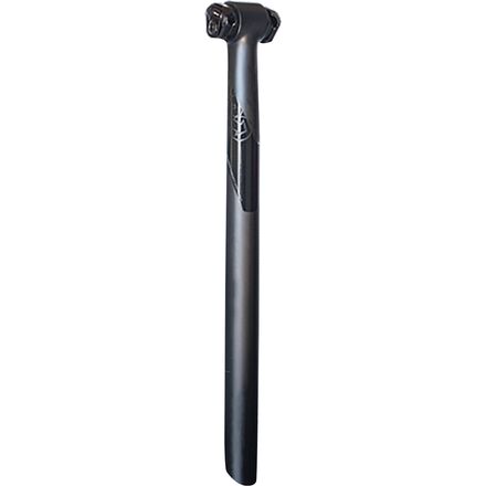 SHIMANO シマノ PRO VIBE CARBON SEATPOST Shimano Pro Vibe Carbon 3K Seatpost: 31.6mm x 400mm - Black