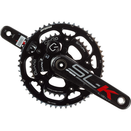 Quarq CinQo Saturn FSA SL-K Wireless Powermeter - Components