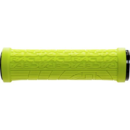 Poignées Vélo RaceFace Lock-on Grippler - Amortissement Vibrations - 10 Couleurs Disponibles