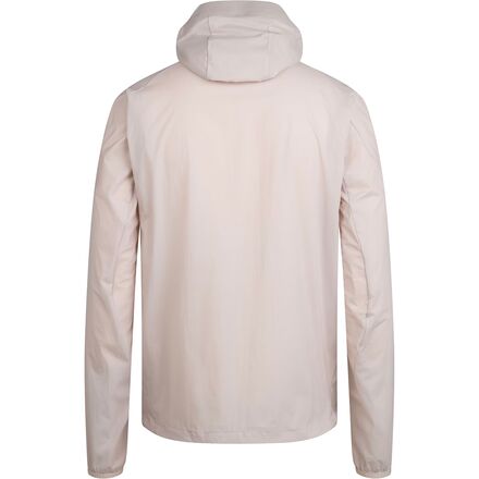 ウェア Rapha LW Jacket Rapha Men's Trail Lightweight Jacket in Black/Light Grey Rapha