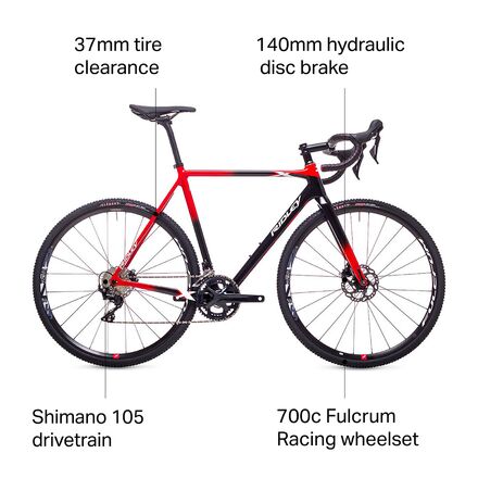 Ridley X-Night Disc 105 HD Cyclocross Bike - Bikes