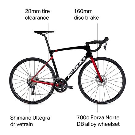 Ridley Fenix SLiC Disc Ultegra Road Bike - Bikes