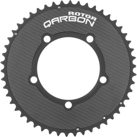 Rotor noQ Carbon Round Chainring - Components