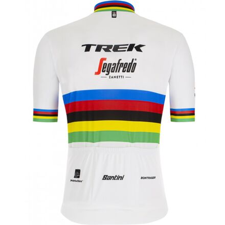 SANTINI／ETXEONDO Jersey Santini Trek Segafredo Fan Line World Champion Jersey - Men's - Men