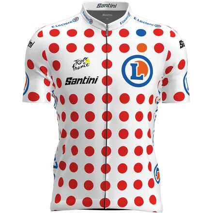 Santini Tour de France Official Replica KOM Leader Jersey - Men's