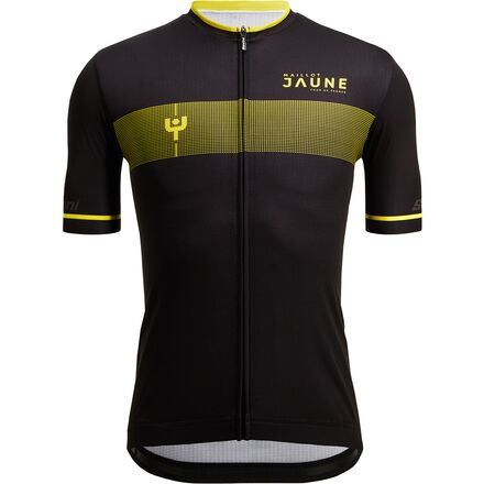 Santini Tour de France Official Ydots Short-Sleeve Jersey - Men's