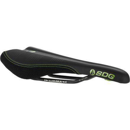 SDG Components Radar MTN Ti-Alloy Saddle Components