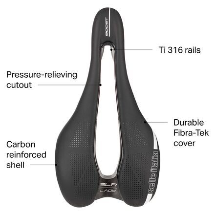 Selle Italia SLR Lady Superflow Boost Saddle - Women's - Components