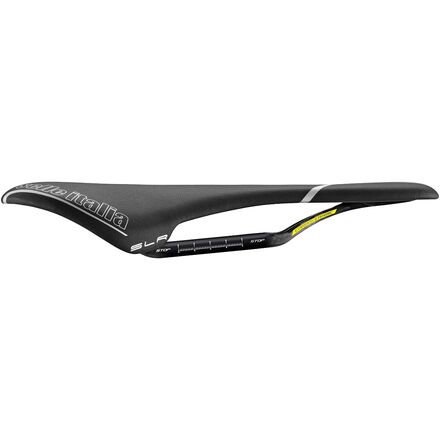 パーツ Selle Italia SLR Selle Italia SLR Saddle Carbon Fiber Titanium Rails Black Leather