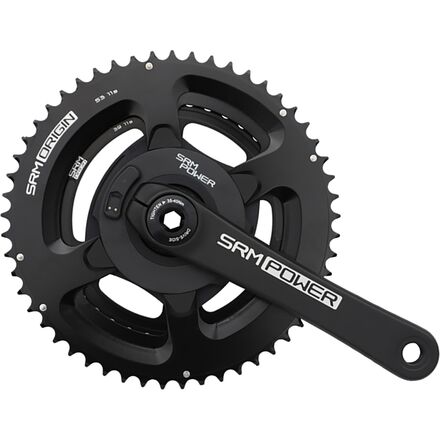SRM Origin Road Aluminum Power Meter Crankset - Components
