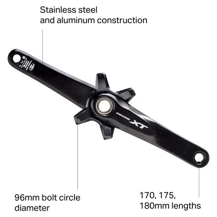Shimano xt m8000 boost single 11 sales speed crankset