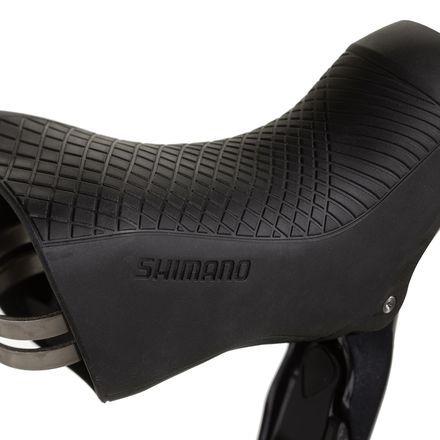 thumbnail image 2 of Shimano Ultegra Di2 ST-R8070 Hydraulic STI Lever Hood/Bracket Cover Set – Black, Road Bike 2 of 6