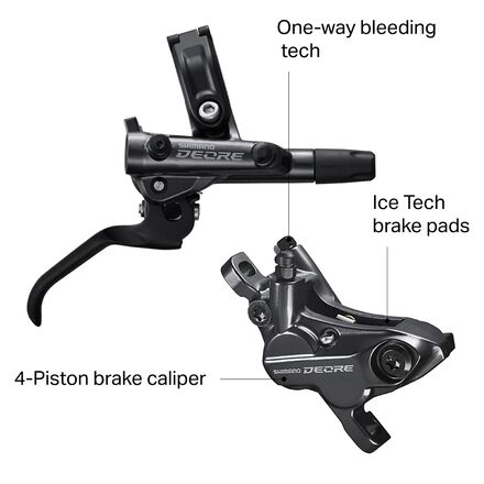 Shimano Deore BR-M6120 Disc Brake - Components