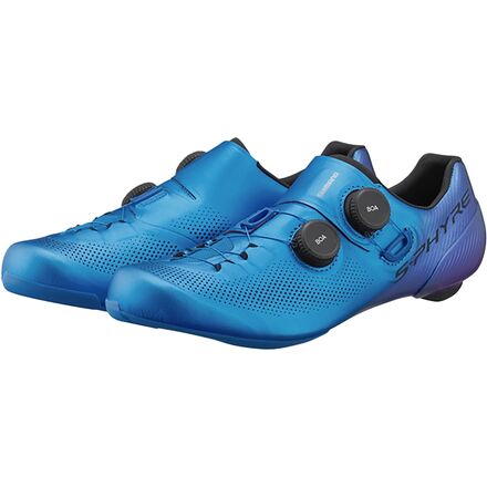 SHIMANO S-PHYRE RC9 SH-RC903 ブルー 42 Shimano RC903 S-PHYRE Cycling Shoe - Men's - Men