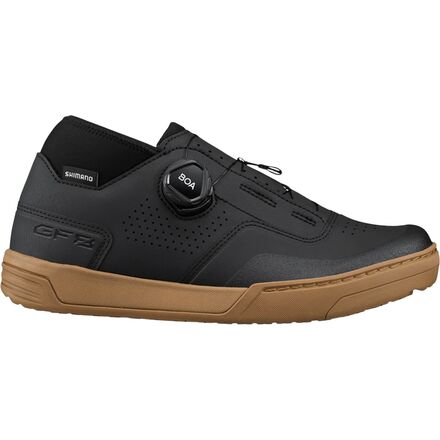 Shimano SH-GF800 Women's Flat Shoe, Black/Amber / 38 (W6-6.5)