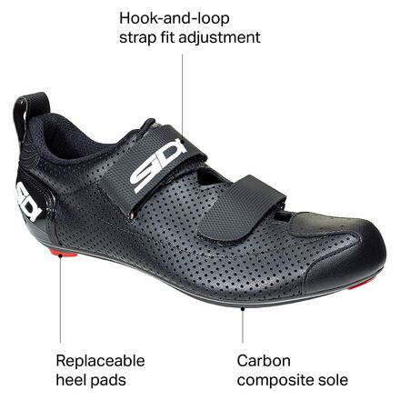 Louis Garneau Tri X-Lite II Triathlon Bike Shoe - 45.5 / GingerRed/White