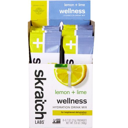 Skratch Labs Wellness Hydration Drink Mix - 8-Pack - Accessories