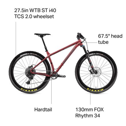 Santa Cruz Bicycles Chameleon 27.5+ R Mountain Bike - Bikes
