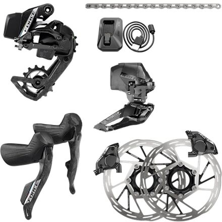 SRAM Force E1 AXS 2X HRD Groupset - Components