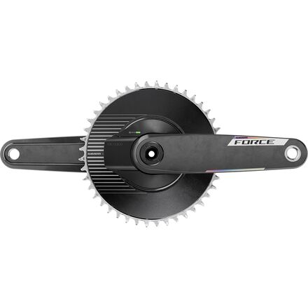 SRAM Force E1 DUB AXS 1x Power Meter Crankset - Components