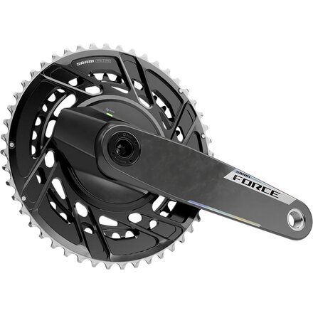 SRAM Force E1 DUB AXS 2x Power Meter Crankset - Components