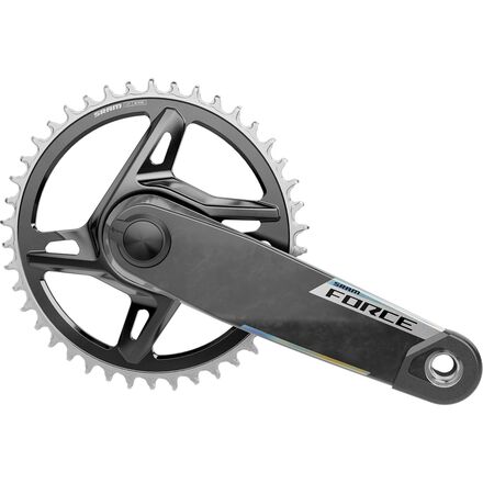 SRAM Force E1 XPLR DUB Wide AXS 1x Power Meter Crankset - Components