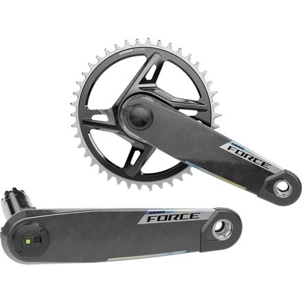 SRAM Force E1 XPLR DUB Wide AXS 1x Power Meter Crankset - Components