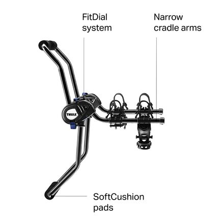 Thule Passage 2 Bike Strap Rack w/ Cradles