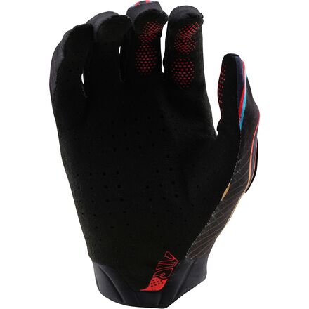 Troy Lee Designs Air Gloves – Jet Fuel Carbon Red – Adult Motocross & MTB Gloves, Affordable MX Gear