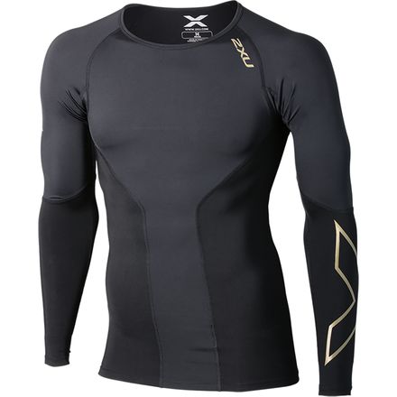 2XU Elite Long Sleeve Compression Top Men s Men