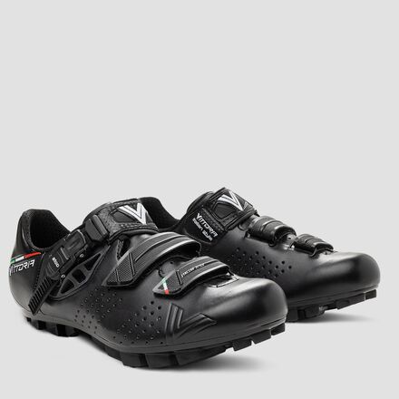 (取寄) ヘラ サイクリング シューズ Vittoria Cycling Shoes Hera Cycling Shoe Black Vittoria Cycling Shoes Hera Mountain Bike Shoe - Men