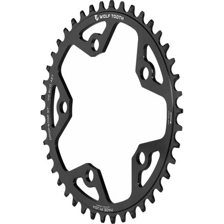 Wolf Tooth Components Drop Stop ST 110 BCD Chainring - Components