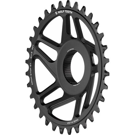 Wolf Tooth Drop Stop チェーンリング 48T Easton Amazon.com : Wolf Tooth Drop-Stop Chainrings for Assymetric