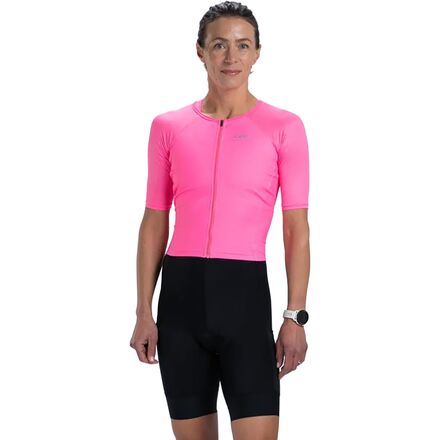 Zoot Tri Aero Full Zip Racesuitキャップ付き！ ZOOT Core Tri Aero Full-Zip Racesuit - Women's - Women