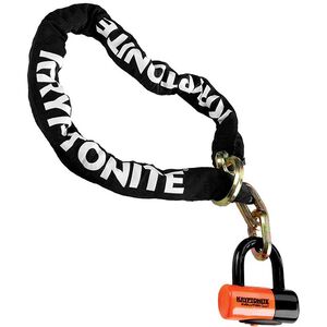 Kryptonite New York Cinch Ring Chain 1275 And Evolution Disc Lock