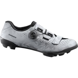 US 9.7 Shimano RX8 Carbon Gravel Boa MTB Cycling Shoes Silver SH-RX800 44 